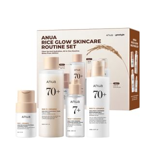 Set de soins au riz éclatant Anua - Collection exclusive YesStyle