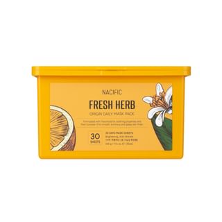 Máscara diaria de origen herbáceo fresco Nacific (30 hojas)