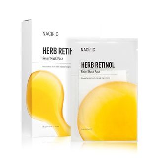 Kit de mascarillas faciales Nacific con extracto de hierbas y retinol