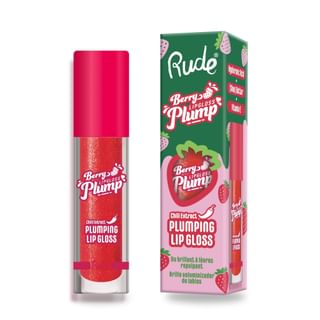 Brillo labial Berry Plump de Rude Cosmetics - 8 colores