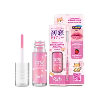 Aceite de labios brillante Coleccion Manga Rude Cosmetics - 3 colores (Uva)