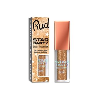 Rude Cosmetics - Sombrero de pestañas líquido Glitter Star Party - 12 colores Estrellas caídas - 3.5g