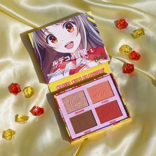 Rude Cosmetics - Paleta facial de la colección Manga, 4 tipos Rebel Rudeko - 11,2 g