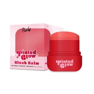 Bálsamo Iluminador Con Color Rude Cosmetics - 12 Tonos Ruby Rojo - 8.5g