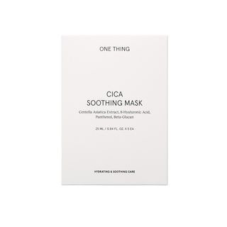 Set de mascarilla calmante Cica de ONE THING - Máscara calmante