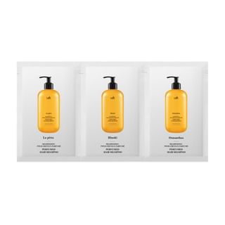 Ensemble de sachets shampoing capillaire parfumé Lador (9ml x 3)