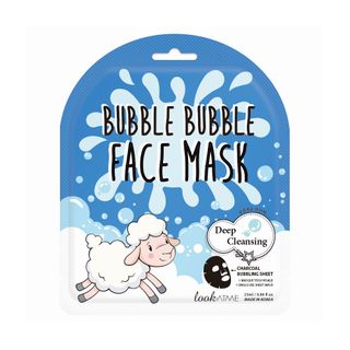 Masque facial à bulles de charbon lookATME, 25ml