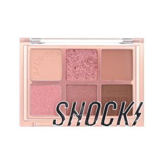 Paleta de sombras de ojos TONYMOLY Shocking Spin-Off - 6 colores #02 Love Rosy