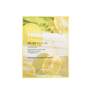Masque en feuille de guérison Truegreen Tonymoly - 5 types (Citron)