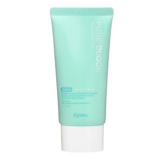 Gel solaire A'PIEU Pure Block Aqua, SPF 50+ PA+++