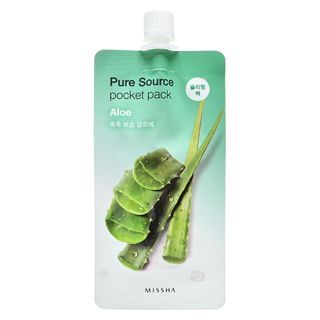 Pochet de source pure MISSHA - 6 types d'aloe