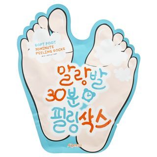 Calcetines exfoliantes para pies A'PIEU, 1 par