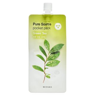 MISSHA Green Tea Pocket Mask 10ml