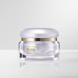 Crema renovadora celular Missha con secreción de caracol 50ml