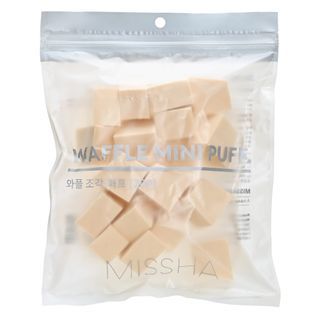 MISSHA - Esponja Mini Waffle 20 uds