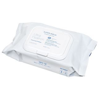 Lingettes nettoyantes à l'huile ultra-hydratante Missha Super Aqua Hyaluron