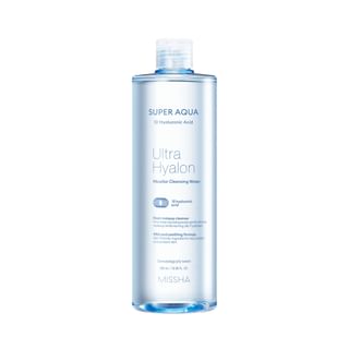 Agua limpiadora micelar Super Aqua Hyalron de MISSHA, 500ml