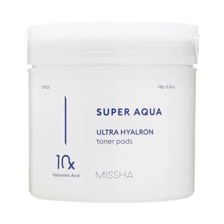 MISSHA Super Aqua Ultra Hyalron Toner Pads (90 pads)