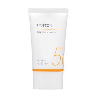 Bloc de protection solaire tout-en-un MISSHA en coton - Crème solaire