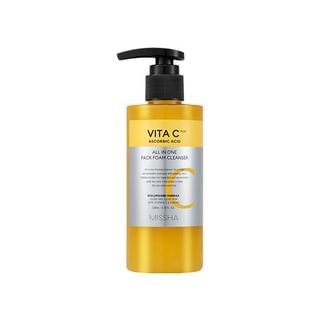 Limpiador de espuma todo en uno Missha Vita C Plus 200 ml