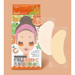 lookATME Hydro Gel Eye Patch, Vitamin C & Citrus Fruits (5 pairs)