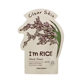 Masque TONYMOLY Je suis - 7 Types (Version 2025) - Riz