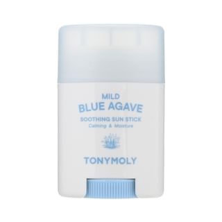 Bastón solar calmante de agave azul TONYMOLY, SPF 50+ PA++++