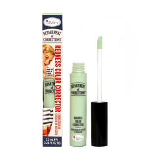Correcteur de teint theBalm : Département de la Correction - Correcteur de rougeurs 7,2 ml