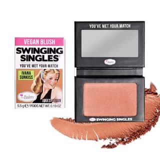 Rubor en polvo theBalm Swinging Singles - Anita Mauve, 5.5g