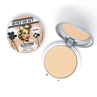 Polvo fijador theBalm Quiet on Set - Tonalidad profunda, 8g
