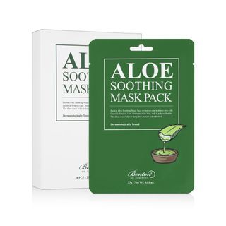 Set Benton de mascarillas calmantes con aloe vera (10 unidades)