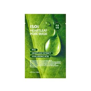 Masque pour pores ISOI à extrait de feuille de cœur, 23 ml