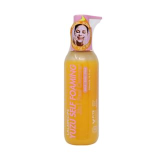 Nettoyant visage LALARECIPE Yuzu moussant auto-mousse 3-en-1
