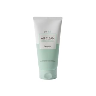 Mousse nettoyante équilibrant le pH - heimish All Clean Green