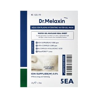 Masque hydratant et apaisant Dr.Melaxin - Aquion plasma gel d'eau
