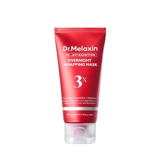 Mascarilla nocturna envuelta Dr.Melaxin TX-Astaxanthina - Mascarilla exfoliante nocturna
