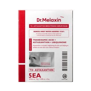 Set de mascaras Dr.Melaxin con astaxantina para un rostro más brillante