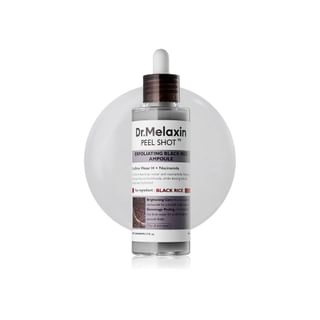 Ampolla Exfoliante de Arroz Negro Dr.Melaxin Versión 2025 - 80 ml