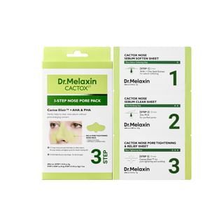 Dr.Melaxin 3-Step Nose Pore Pack Set - Nose Pore Patches