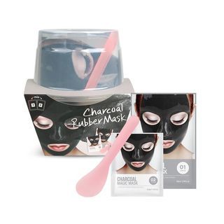 Ensemble de masques LINDSAY Magic Mask - Masques au charbon (Or, Eau, Rouge)