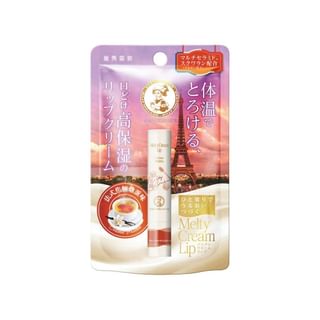 Rohto Mentholatum Melty Cream Lip Balm, Extra Moisturizing, Creme Brulee