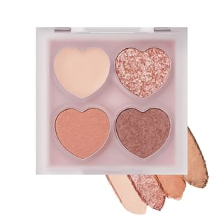 Palette de Glamour sous les Yeux MilleFee 02 Rose Framboise