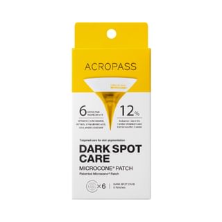 Poche de soin pour taches sombres ACROPASS 2025 avec microaiguilles (6 patchs)