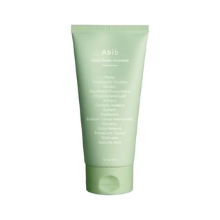 Limpiador en espuma Abib con hoja de corazón para el acné, 5.1 oz