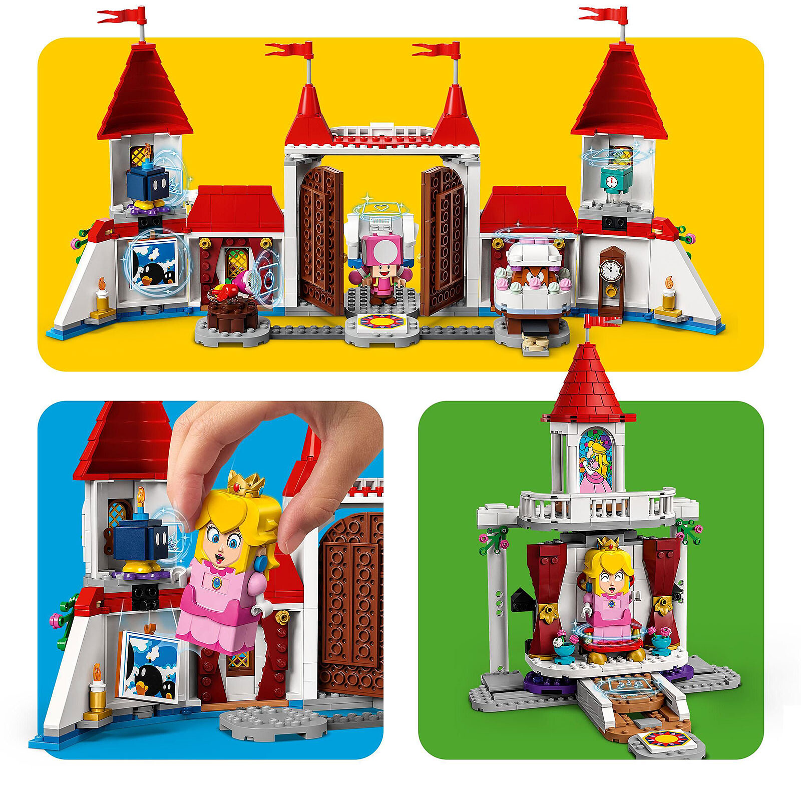 LEGO Super Mario 71408 Peach's Castle Expansion Set 