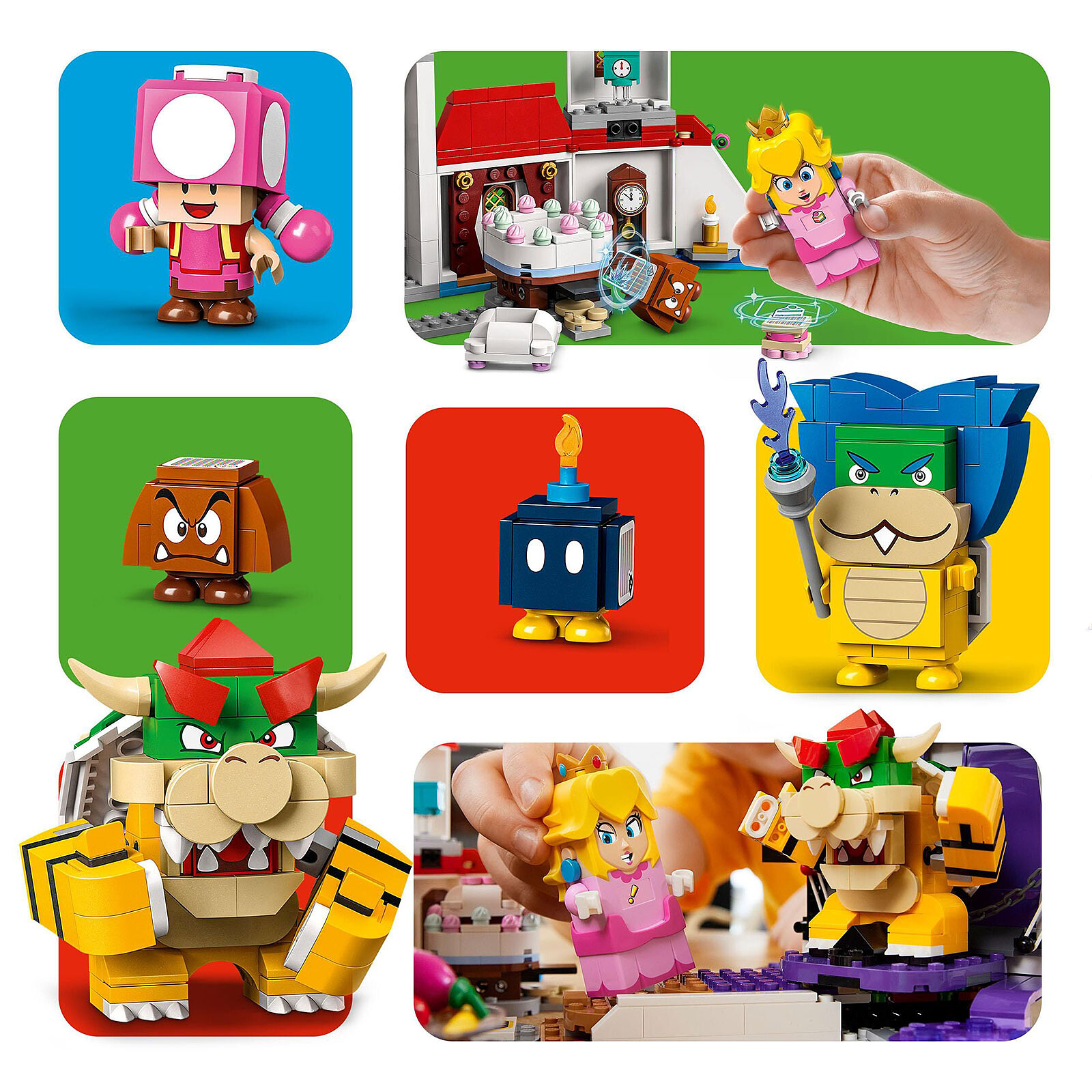 LEGO Super Mario 71408 Peach's Castle Expansion Set 