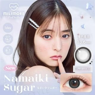 Lentes de contacto tintadas EverColor Milimore para uso diario (P-4,50, 10 piezas)