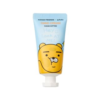 Crema de manos Esfolio Look At Me - Edición Kakao Friends (3 fragancias: melocotón dulce, toronja fresca, algodón limpio)