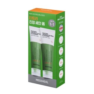 Set Limpiador Calmante de Árbol de Té Mediheal (2 Unidades)