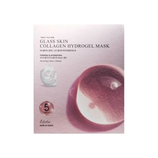 Set de mascarillas hidrogéles de colágeno Esfolio Glass Skin (30g x 5 hojas)